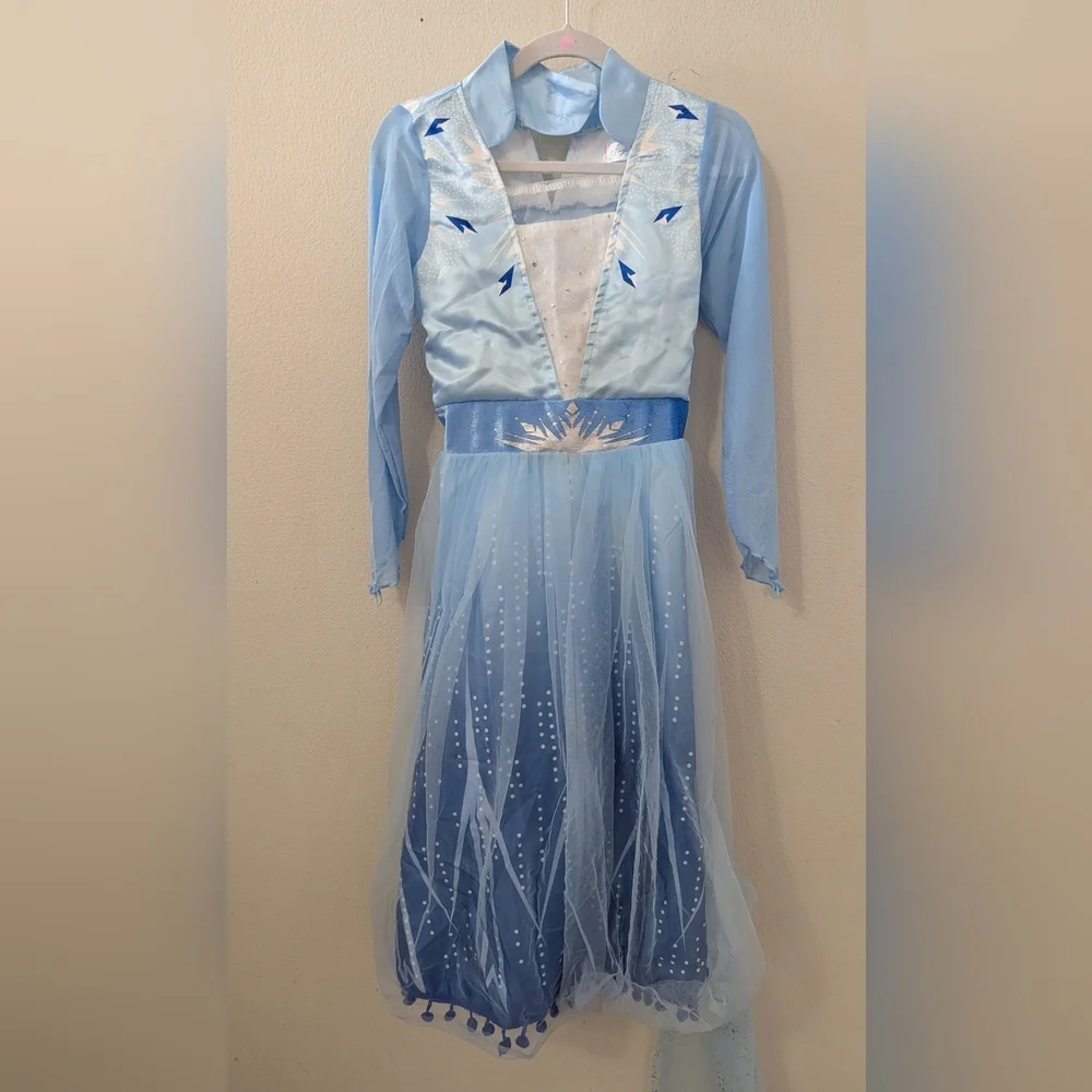 Blue Ice Princess Dress with Tulle Skirt Make Believe Girls Size EU 140 US 10
